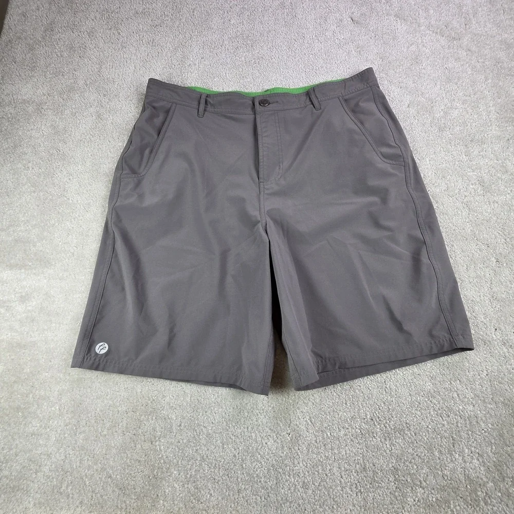 Free Fly Performance Golf‎ Shorts Mens 38x9 Gray